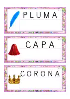 Vista previa - Tarjetas / Manipulativos - Lecto-escritura MAYÚSCULA (carnaval) - página 3