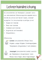 Vorschau - Test - Lernzielkontrolle - Gemeinde inkl. Lösung - Seite 1