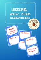 Vorschau - Spiele - Lesespiel Wer hat... Ich habe ... (Blankovorlage) - Deckblatt