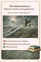 Vorschau - Arbeitsblätter - Klausur: Theodor Storm "Der Schimmelreiter" (mit EWH) - Deckblatt