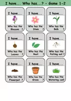 Vorschau - Spiele - I have... Who has...? (Frühblüher / Early Bloomer) Ich habe... wer hat...? - Englisch - Seite 2