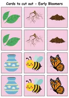 Vorschau - Spiele - Remember it! / Matching Pairs: Frühblüher / Early Bloomer (Image-Image) - Englisch - Seite 3