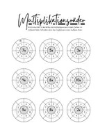 Vorschau - Arbeitsblätter - Multiplikationsräder - Mal nehmen - Deckblatt