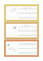 Vorschau - Arbeitsblätter - Arbeitsblätter zum deutschen Alphabet - Seite 1