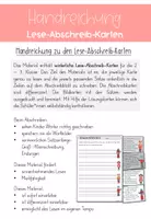 Vorschau - Arbeitsblätter - Lese-Abschreib-Karten Winter Deutsch Lesen und Abschreiben - Seite 3