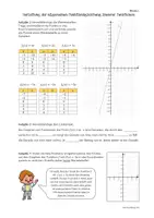 Vorschau - Arbeitsblätter - Herleitung LINEARER FUNKTIONEN (Arbeitsblatt) - Seite 2