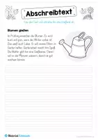 Vorschau - Arbeitsblätter - 10 Abschreibtexte zum Frühling - Seite 2