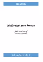 Vorschau - Test - Lektüretest - "Heimsuchung" (Jenny Erpenbeck) - Deckblatt