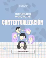 Vista previa - Para docentes: organización, planificación y formación - Guía Casos Prácticos Oposiciones - Contextualización - Portada