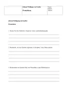 Vorschau - Arbeitsblätter - Promotheus von Johann Wolfgang von Goethe - Seite 1
