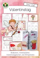 Vorschau - Arbeitsblätter - Der Valentinstag (Deu/ DaZ) - Seite 1