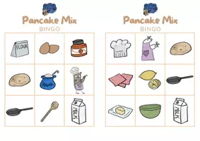 Vorschau - Spiele - Brown Owl and the Pancake Mix - BINGO - Seite 1