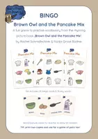 Vista previa - Juegos / Gamificación - Brown Owl and the Pancake Mix - BINGO - Portada