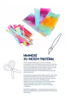 Vorschau - Arbeitsblätter - Winter Kunst Klasse 2 – Schneeflocken basteln - Kunst Winter Klasse 2 - Seite 1