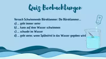Vorschau - Arbeitsblätter - Wasser - Versuch - Die schwimmende Büroklammer - Seite 2