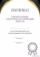 Vorschau - Lehrpläne/Lehrermaterial - Urkunde - Deckblatt