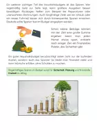 Vorschau - Arbeitsblätter - Haushaltsbudget planen: Einnahmen & Ausgaben - Seite 3