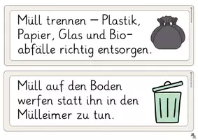Vorschau - Arbeitsblätter - Nachhaltigkeit: Nachhaltig vs Nicht-Nachhaltig (BNE) - Seite 1