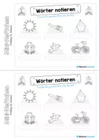 Vorschau - Arbeitsblätter - Mini-Heftchen: Frühling (2. Klasse) - Seite 2
