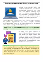 Vorschau - Arbeitsblätter - Online-Zahlungen: digitale Bezahlung & Datenschutz - Seite 2