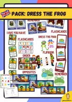 Vorschau - Mal- und Bastelvorlagen - Dress the frog – Complete Storytime Pack - Seite 1
