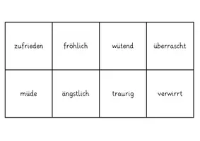 Vorschau - Arbeitsblätter - Materialpaket Gefühle - Seite 3