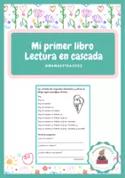 Vista previa - Fichas informativas / Documentos de lectura - Mi primer libro de lectura en cascada - Portada