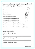 Vista previa - Fichas informativas / Documentos de lectura - Mi primer libro de lectura en cascada - página 3