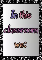 Προεπισκόπηση - Φύλλα εργασίας - Classroom Rules Poster | Positive Classroom Behavior | Class Expectations Positive Behavior Chart for Kids - Εξώφυλλο