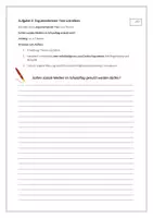 Vorschau - Test - Klassenarbeit Argumentieren Thema Soziale Medien (Deutsch 7-8) - Seite 3