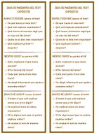 Vista previa - Tarjetas / Manipulativos - Guia de preguntes per elaborar i revisar el text expositiu - página 2