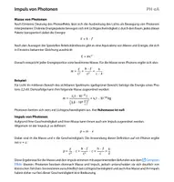 Vorschau - Merkblätter - Impuls von Photonen – Energie, Masse und Bewegung - Seite 2