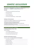 Vorschau - Stundenentwürfe - Der Kommentar - Schritt für Schritt Wiederholung - Deckblatt