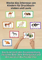Vorschau - Spiele - Buchstaben lernen spielerisch – Tier-Wort-Puzzle mit Groß- & Kleinbuchstaben - Seite 2