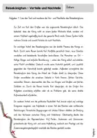 Vorschau - Arbeitsblätter - REISEKÖNIGTUM - Vorteile & Nachteile / Arbeitsblatt - Seite 2