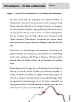 Vorschau - Arbeitsblätter - REISEKÖNIGTUM - Vorteile & Nachteile / Arbeitsblatt - Seite 3