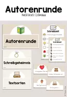 Vorschau - Merkblätter - Freie Schreibzeit und Autorenrunde nach Beate Leßmann - Seite 1