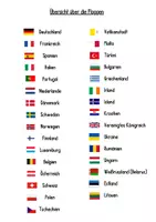 Vorschau - Spiele - Finde den Zwilling-Spiel: Europäische Flaggen, zweifach-differenziert - Seite 2