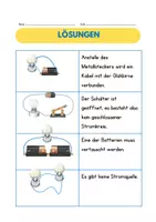 Vorschau - Arbeitsblätter - Warum leuchtet es (nicht)? Arbeitsblatt für 3./4.Klasse - Seite 2