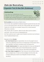 Vorschau - Arbeitsblätter - Ziel von Bestrafungen: Erziehung, Abschreckung, Schutz (Gruppenpuzzle) - Seite 2