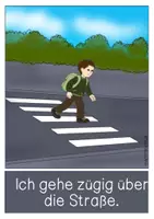 Vorschau - Poster - Tafelmaterial - Zebrastreifen - Seite 1