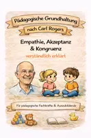 Vorschau - Merkblätter - Pädagogische Grundhaltung nach Carl Rogers – Empathie, Akzeptanz & Kongruenz einfach erklärt - Deckblatt