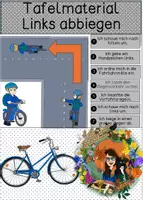 Vorschau - Poster - Tafelmaterial - Links abbiegen - Deckblatt