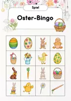 Vorschau - Spiele - Osterbingo | Bingo Ostern | Spiele Ostern - Deckblatt