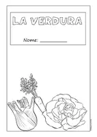 anteprima - Esercizi - "La verdura" attività lessicale - Pagina di copertina