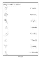 anteprima - Esercizi - "La verdura" attività lessicale - Pagina 3