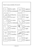 Vorschau - Arbeitsblätter - "Frutta e verdura"Materialpaket - Seite 2