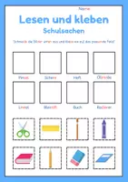 Vorschau - Arbeitsblätter - lesen denken kleben aktualisiert - Seite 2