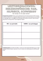 Vorschau - Arbeitsblätter - Das Schicksal ist ein mieser Verräter: Leistungsnachweis Argumentation Herzenswünsche - Seite 2