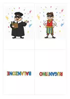 Vorschau - Spiele - KARNEVALS-FLASHCARDS FASCHINGS-LERNKARTEN - Seite 3